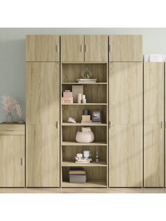 Skříň highboard dub sonoma 70 x 41 x 185 cm kompozitní dřevo