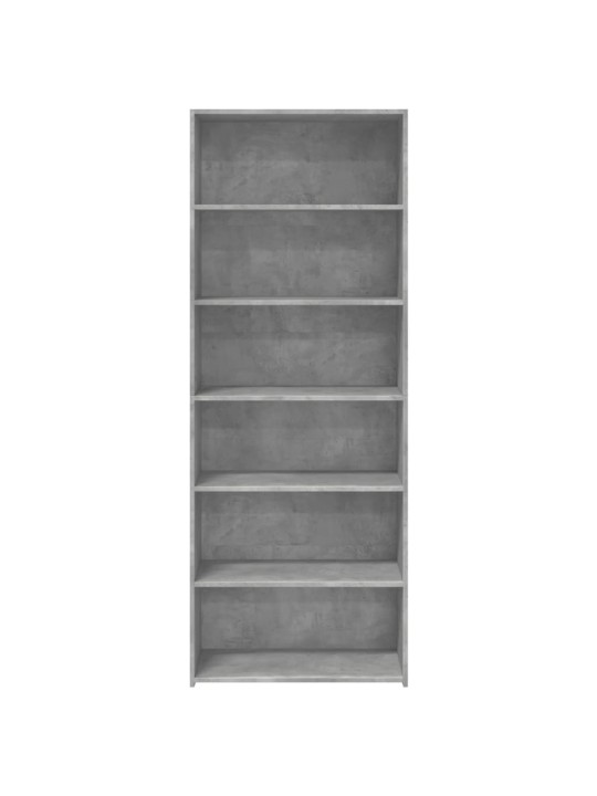 Skříň highboard betonově šedá 70 x 41 x 185 cm kompozitní dřevo