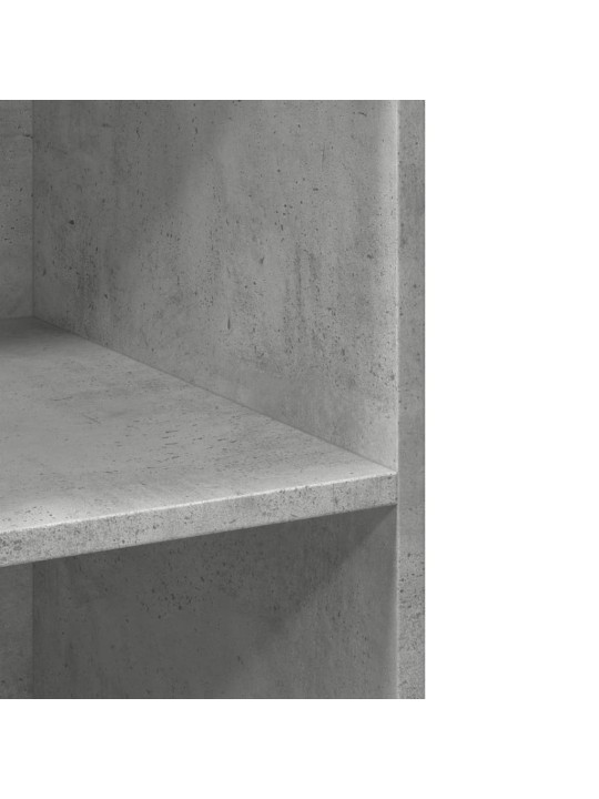 Skříň highboard betonově šedá 70 x 41 x 185 cm kompozitní dřevo