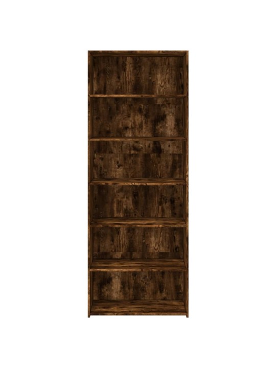 Skříň highboard kouřový dub 70 x 41 x 185 cm kompozitní dřevo