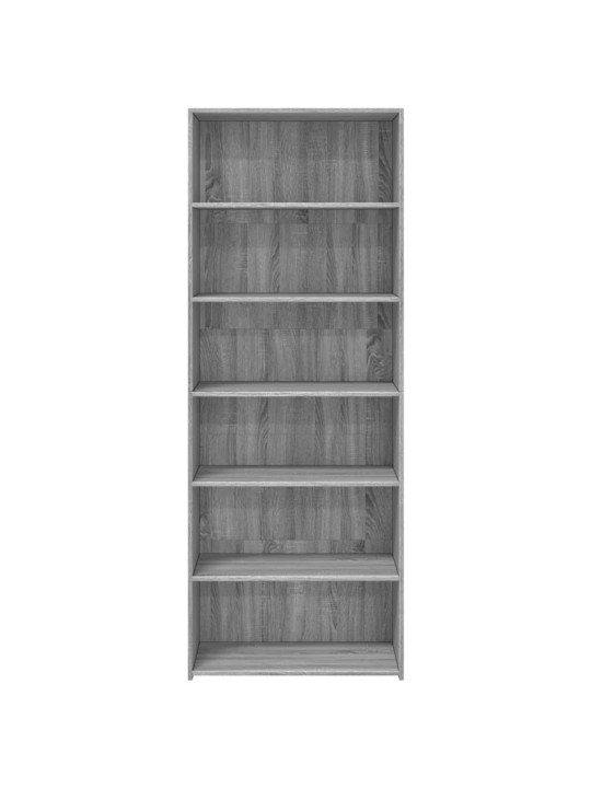Skříň highboard šedá sonoma 70 x 41 x 185 cm kompozitní dřevo