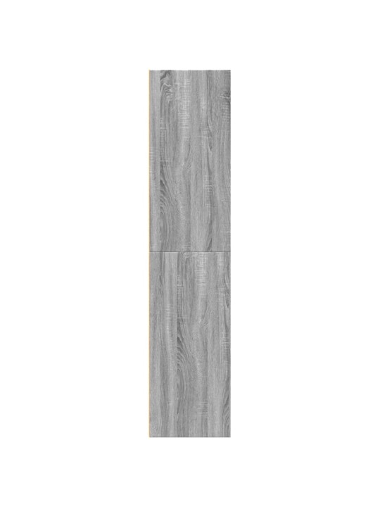Skříň highboard šedá sonoma 70 x 41 x 185 cm kompozitní dřevo