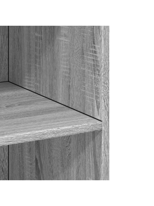 Skříň highboard šedá sonoma 70 x 41 x 185 cm kompozitní dřevo