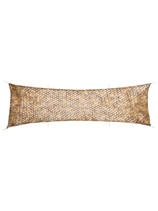 Maskovací síť s úložným vakem 753 x 199 cm písková
