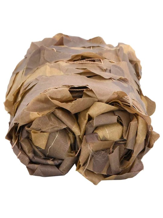 Maskovací síť s úložným vakem 844 x 429 cm písková