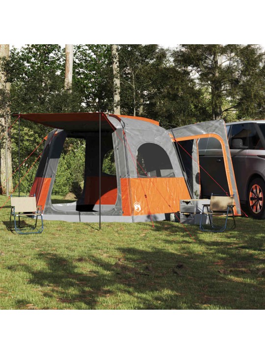 Stan pro auto pro 4 osoby šedý a oranžový nepromokavý