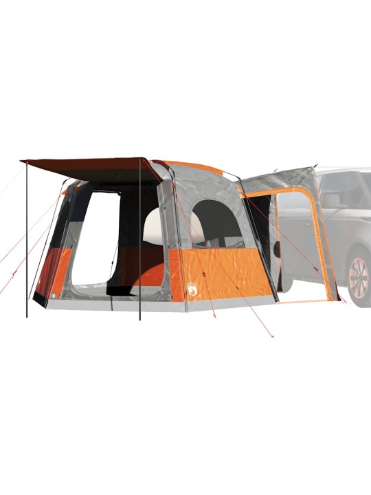 Stan pro auto pro 4 osoby šedý a oranžový nepromokavý