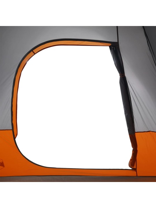 Stan pro auto pro 4 osoby šedý a oranžový nepromokavý