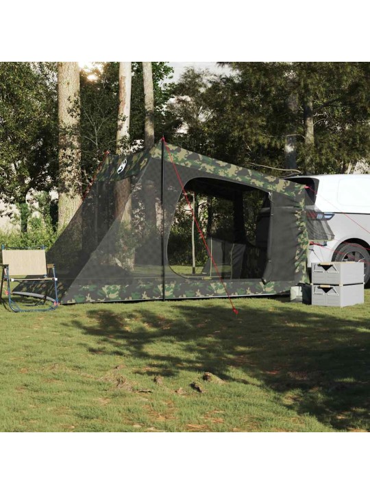 Stan do auta pro 2 osoby camouflage nepromokavý