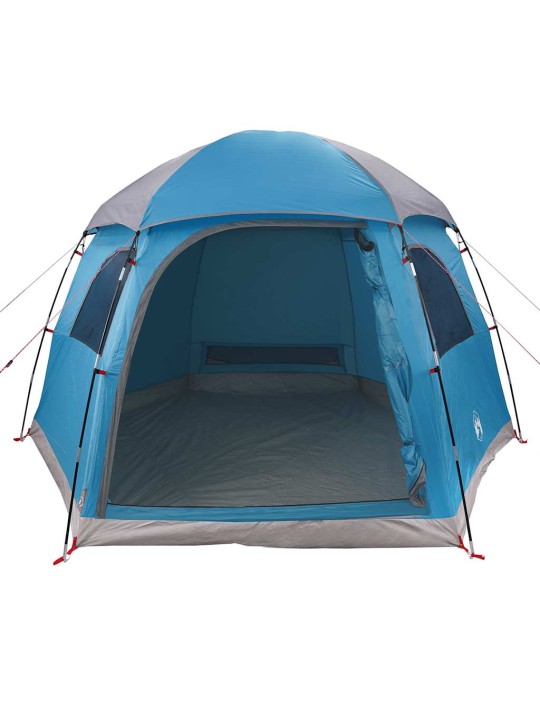 Rodinný stan igloo pro 6 osob modrý vodotěsný