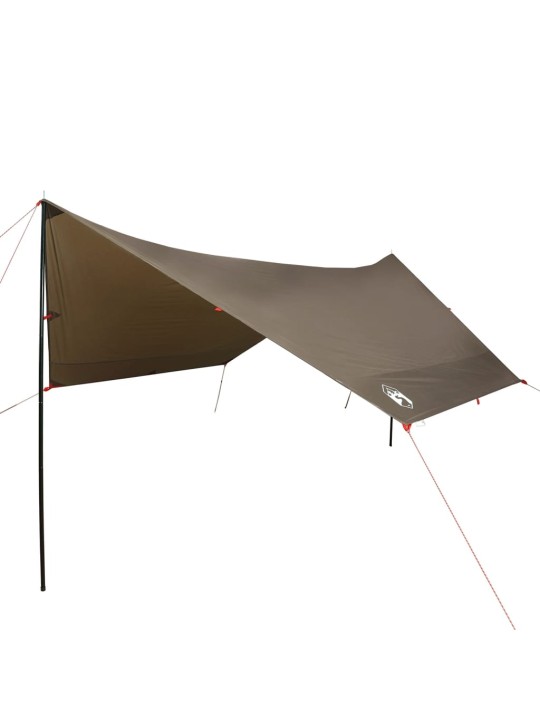Kempingová plachta zelená 462 x 306 x 211 cm nepromokavá