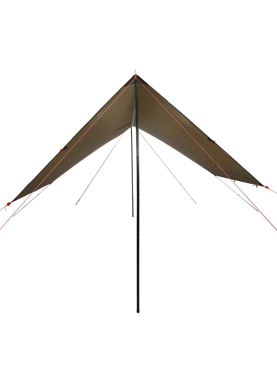 Kempingová plachta zelená 462 x 306 x 211 cm nepromokavá