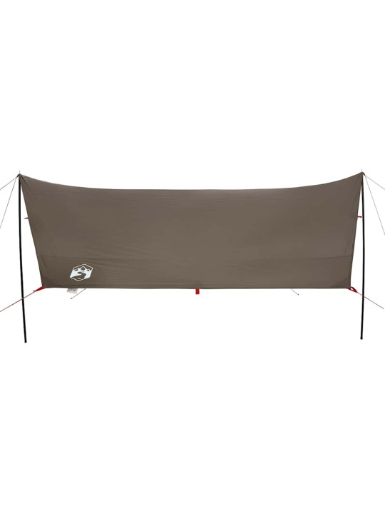 Kempingová plachta zelená 462 x 306 x 211 cm nepromokavá