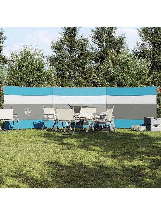 Kempingový větrolam zelený 508x130 cm nepromokavý