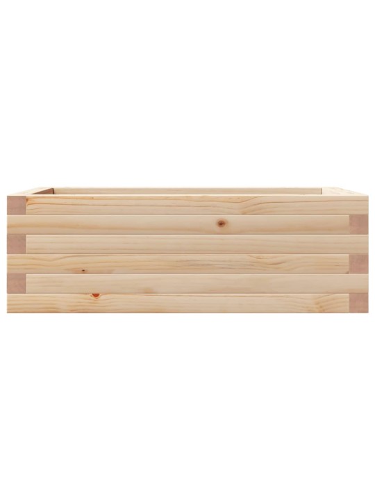Zahradní truhlík 70 x 40 x 23 cm masivní borové dřevo