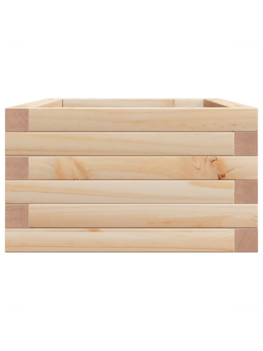 Zahradní truhlík 70 x 40 x 23 cm masivní borové dřevo