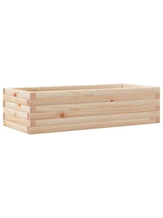 Zahradní truhlík 90 x 40 x 23 cm masivní borovice