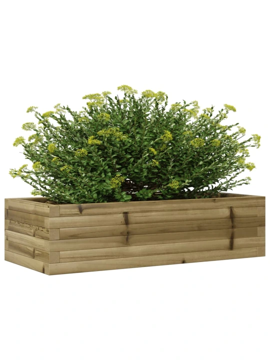 Zahradní truhlík 90 x 40 x 23 cm impregnované borové dřevo