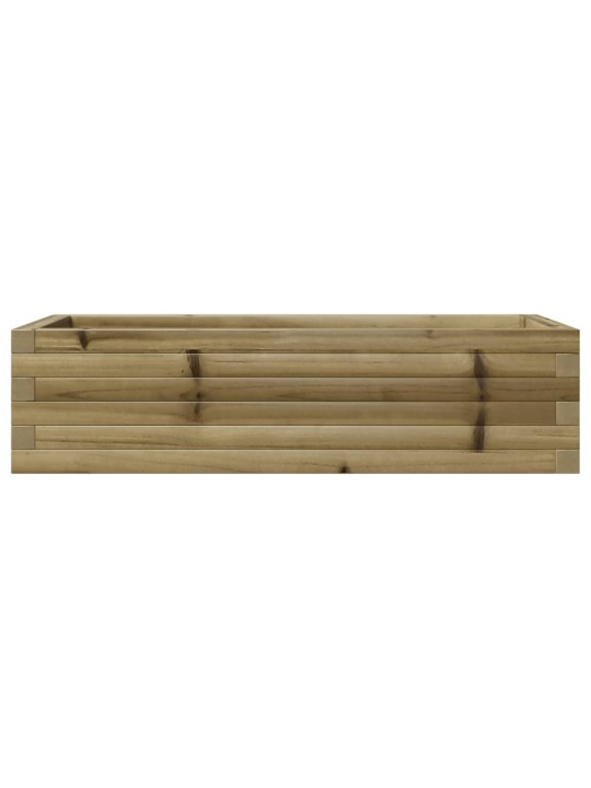 Zahradní truhlík 90 x 40 x 23 cm impregnované borové dřevo