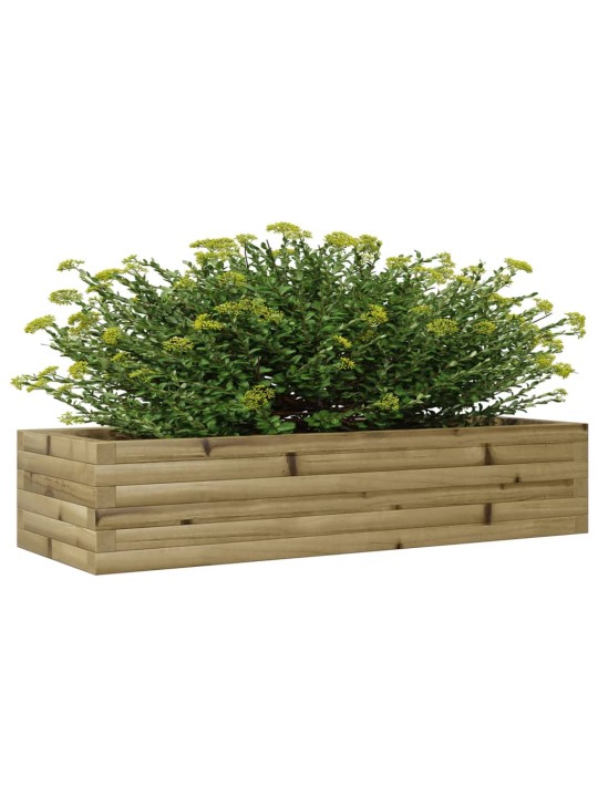 Zahradní truhlík 110 x 40 x 23 cm impregnované borové dřevo