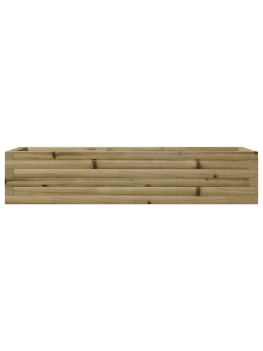 Zahradní truhlík 110 x 40 x 23 cm impregnované borové dřevo