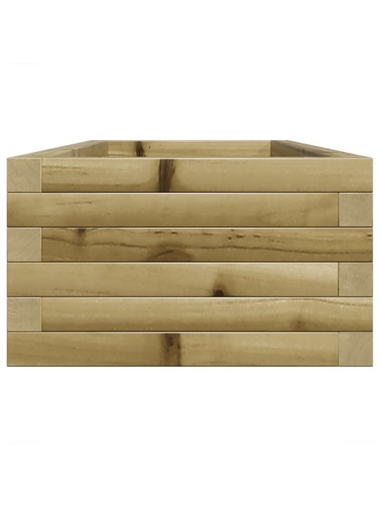 Zahradní truhlík 110 x 40 x 23 cm impregnované borové dřevo