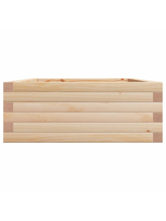 Zahradní truhlík 90 x 60 x 23 cm masivní borové dřevo