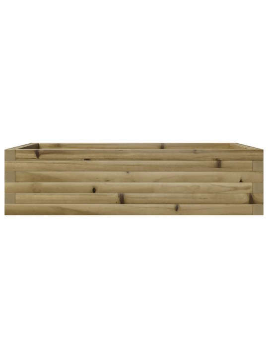 Zahradní truhlík 90 x 60 x 23 cm impregnované borové dřevo
