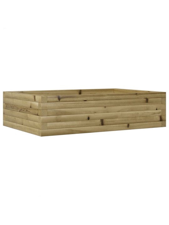 Zahradní truhlík 90 x 60 x 23 cm impregnované borové dřevo