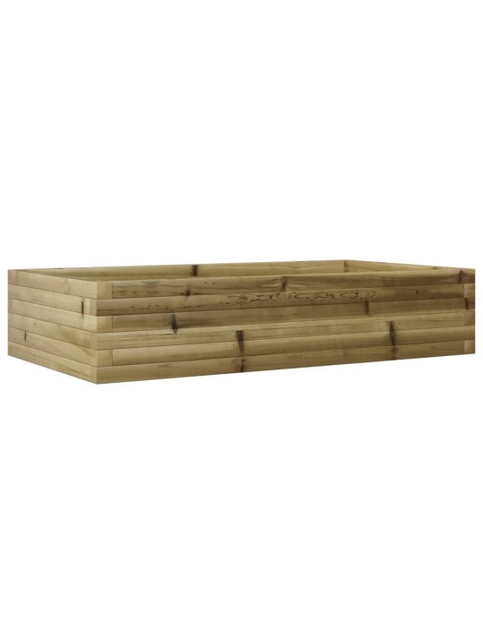 Zahradní truhlík 110 x 60 x 23 cm impregnované borové dřevo