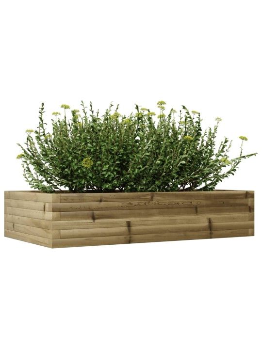 Zahradní truhlík 110 x 60 x 23 cm impregnované borové dřevo