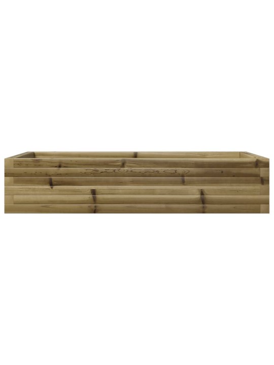 Zahradní truhlík 110 x 60 x 23 cm impregnované borové dřevo