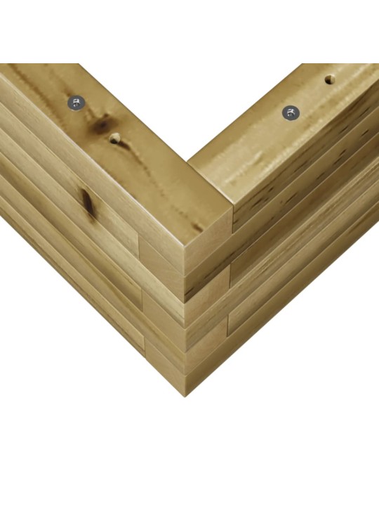 Zahradní truhlík 110 x 60 x 23 cm impregnované borové dřevo