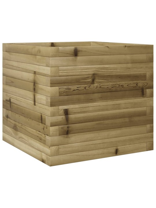 Zahradní truhlík 50 x 50 x 45,5 cm impregnované borové dřevo