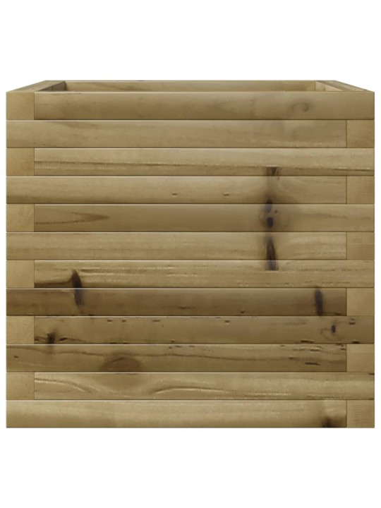 Zahradní truhlík 50 x 50 x 45,5 cm impregnované borové dřevo