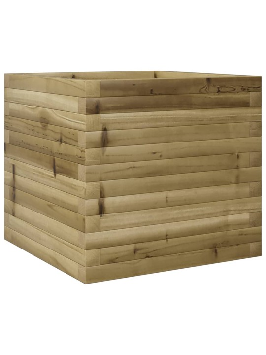 Zahradní truhlík 50 x 50 x 45,5 cm impregnované borové dřevo
