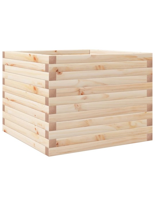 Zahradní truhlík 60 x 60 x 45,5 cm masivní borové dřevo