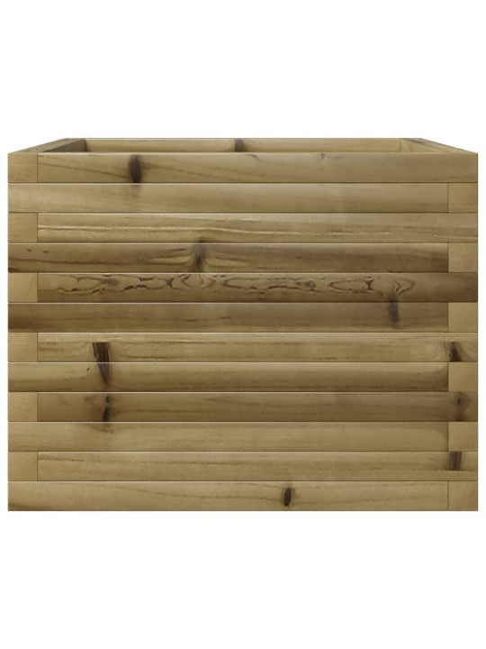 Zahradní truhlík 60 x 60 x 45,5 cm impregnované borové dřevo