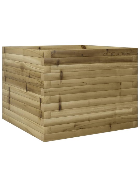 Zahradní truhlík 60 x 60 x 45,5 cm impregnované borové dřevo