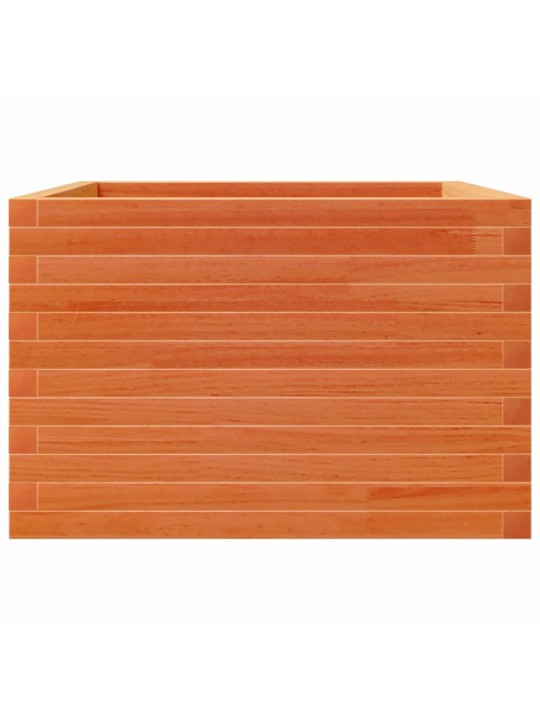 Zahradní truhlík voskově hnědý 70x70x45,5 cm masivní borovice