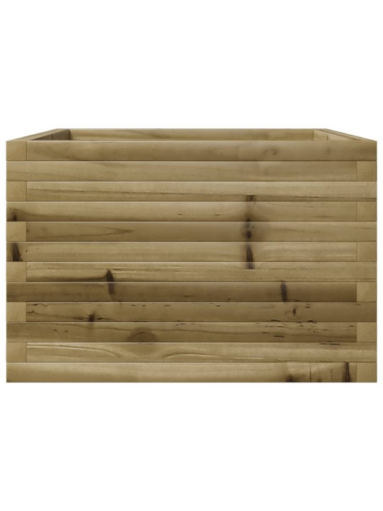 Zahradní truhlík 70 x 70 x 45,5 cm impregnované borové dřevo
