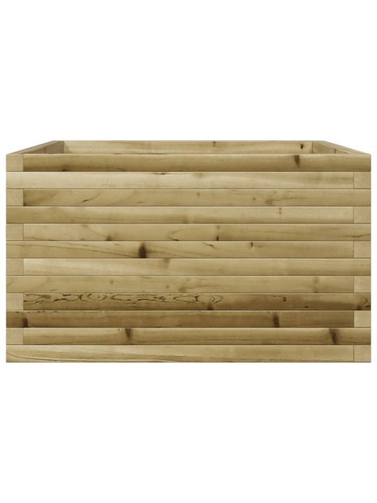 Zahradní truhlík 80 x 80 x 45,5 cm impregnované borové dřevo
