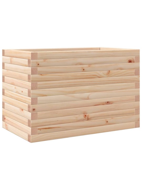 Zahradní truhlík 70 x 40 x 45,5 cm masivní borové dřevo