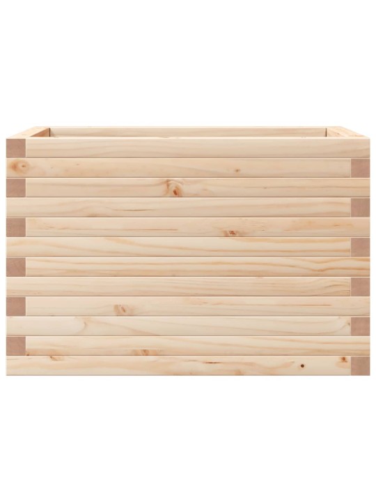Zahradní truhlík 70 x 40 x 45,5 cm masivní borové dřevo
