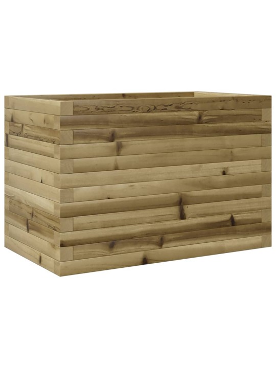 Zahradní truhlík 70 x 40 x 45,5 cm impregnované borové dřevo