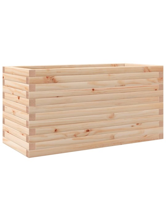 Zahradní truhlík 90 x 40 x 45,5 cm masivní borové dřevo