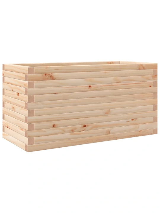 Zahradní truhlík 90 x 40 x 45,5 cm masivní borové dřevo