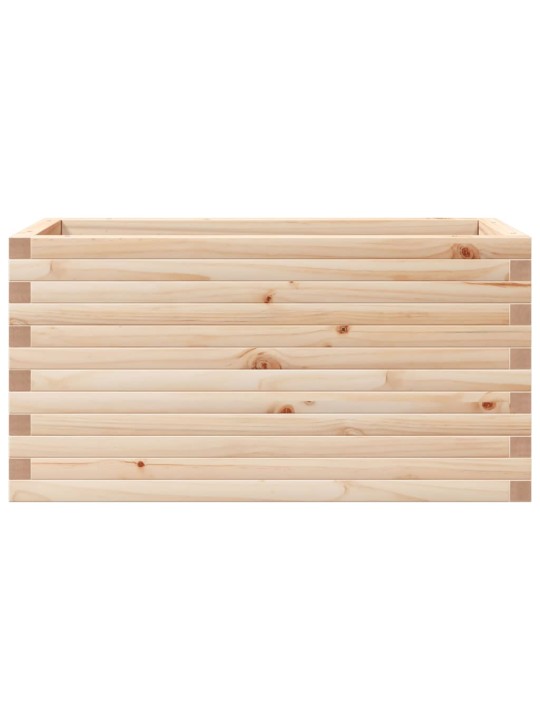 Zahradní truhlík 90 x 40 x 45,5 cm masivní borové dřevo