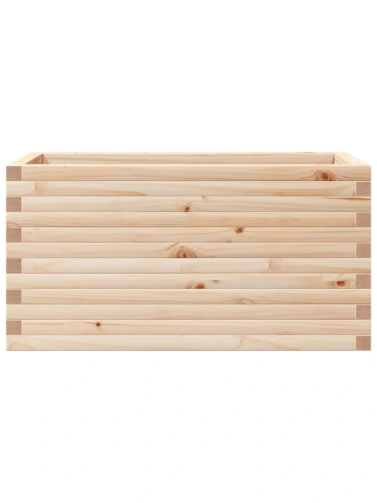 Zahradní truhlík 90 x 40 x 45,5 cm masivní borové dřevo