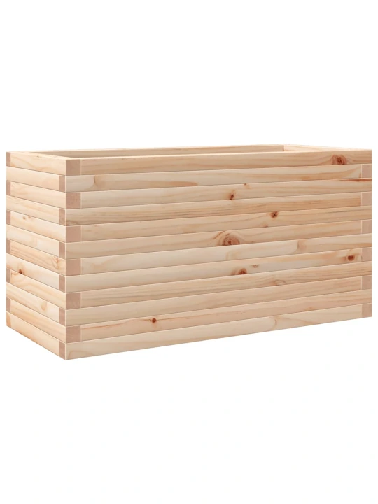 Zahradní truhlík 90 x 40 x 45,5 cm masivní borové dřevo